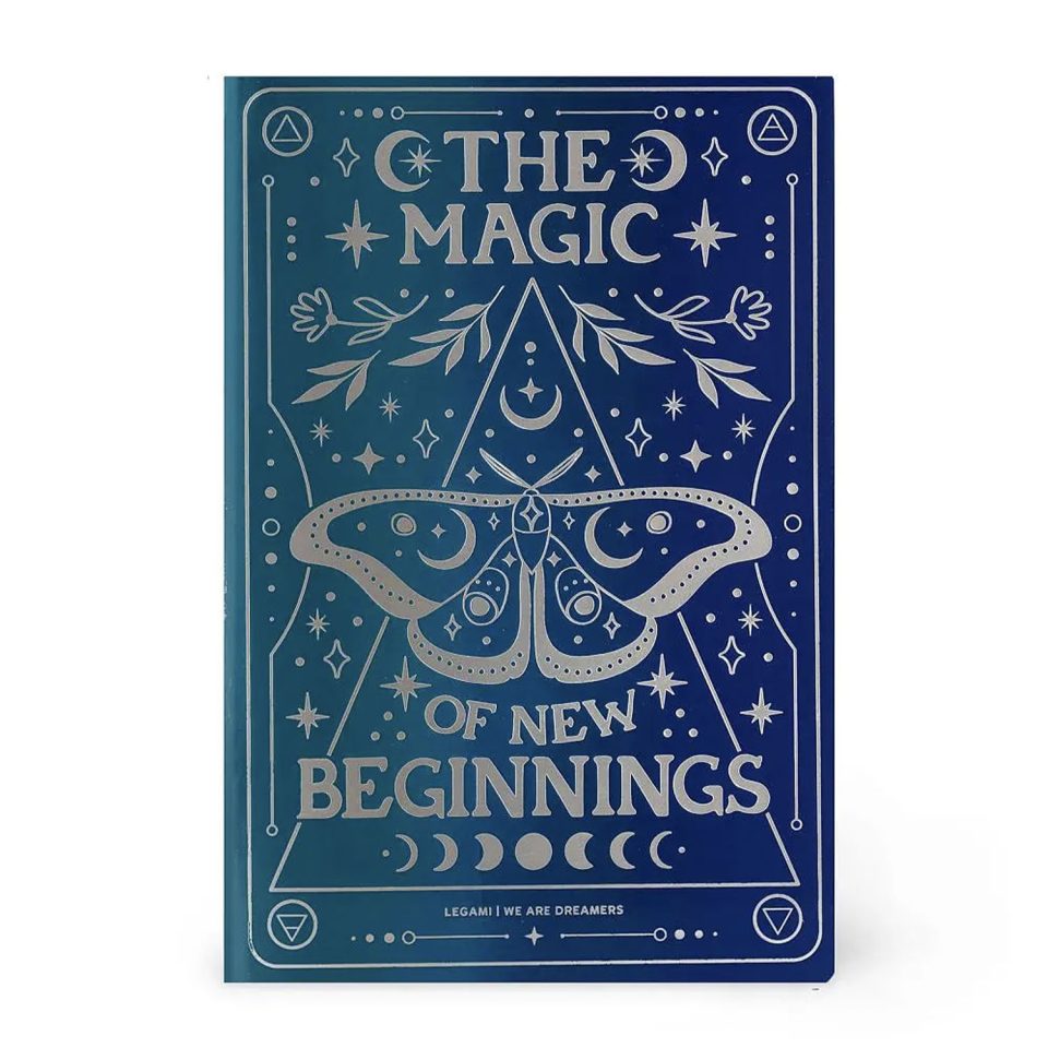 Notebook Lined M | Magic moth