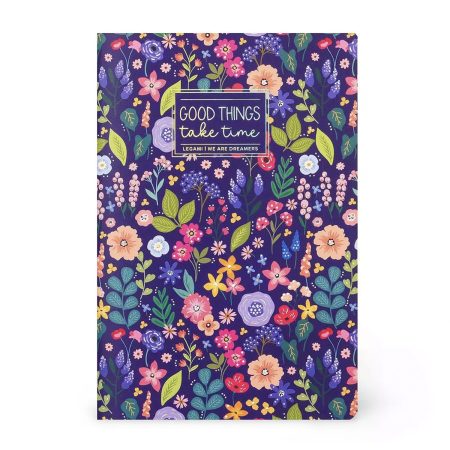 Notebook Lined M | Flowers