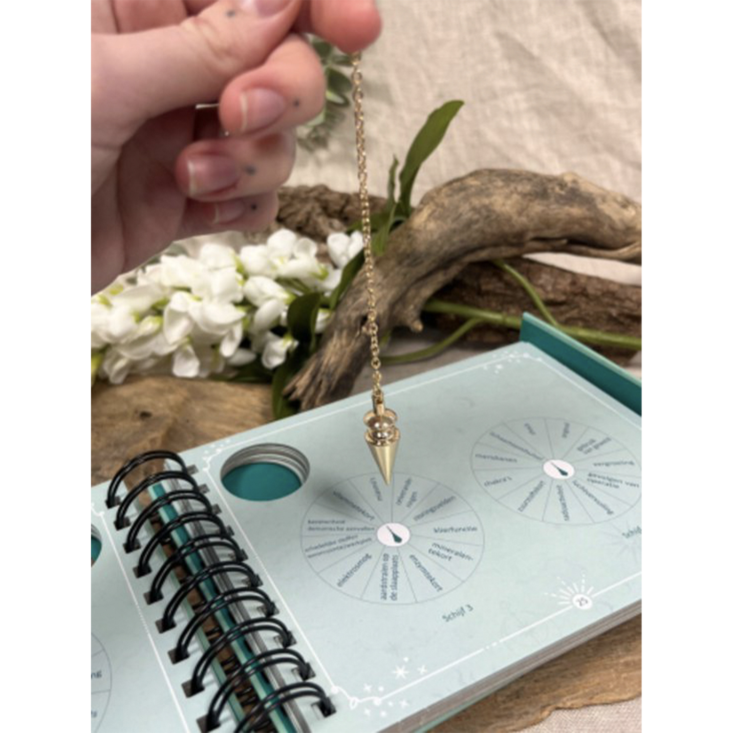 Pendelset | Boek en pendel - Afbeelding 2